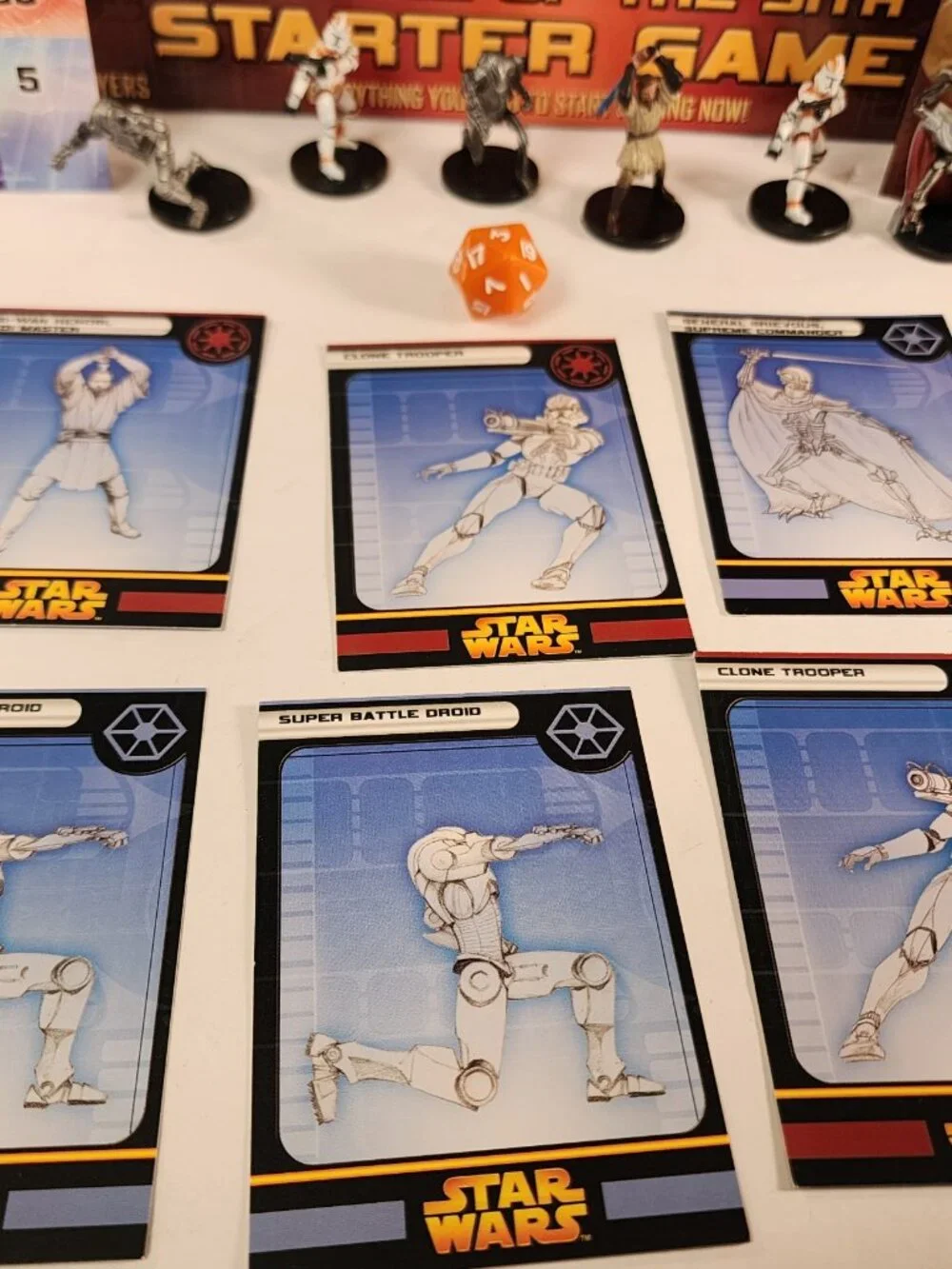 STAR WARS Miniatures Revenge of the Sith starter game